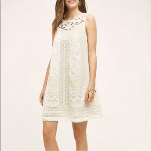 Vanessa Virginia Cottonwood Ivory Swing Dress!!